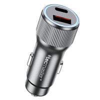 Cargador Automóvil USB C y USB Máx 42.5W