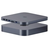 Docking Station USB C Mac Mini cofre SSD Sata 