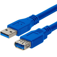 Cable Extensión USB 3.0 macho hembra 1.8 mts 