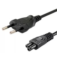 Cable trébol de poder corriente notebook 1.5 mts