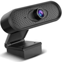 Webcam 1080p con micrófono por USB