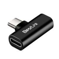 Adaptador duplicador USB C a doble USB C celular 