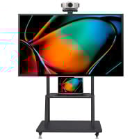 Soporte TV con ruedas Pedestal Móvil 100"