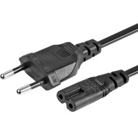 Cable de poder tipo 8 corriente 1.80 metros 