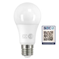 Ampolleta Led Fría 6W 550lm E27 con certificación SEC