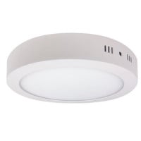 Foco Led Plafon Redondo 12w Luz Cálida 3000K