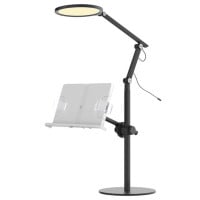 Lámpara de lectura led con soporte para leer libros