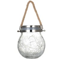 Esfera frasco Solar Luz cálida Colgante jardín