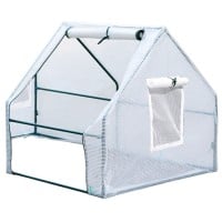 Mini invernadero armable pequeño de suelo 90 cms