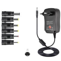 Adaptador de corriente universal de 3V hasta 12V