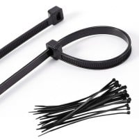 Amarra Cables plásticas 100mm x 25u Negras