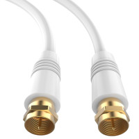Cable Coaxial RG-59/U conector F de 3 metros