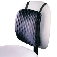 Cojín respaldo silla oficina lumbar espalda ajustable