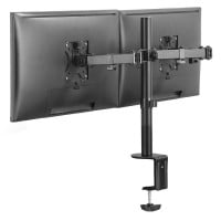 Soporte Doble Monitor Escritorio altura ajustable 27"