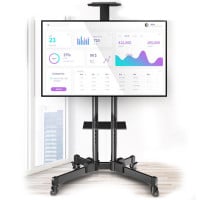 Soporte TV con ruedas Base Pedestal Móvil 70"