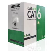 Caja Cable Utp red Cat 6 100% cobre 305 metros