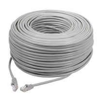 Rollo Cable de red 100 mts cat 6 100% cobre con RJ45