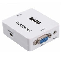 Adaptador Conversor VGA a HDMI 1080p con audio