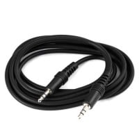 Cable Auxiliar 3 metros de largo 3.5 mm a 3.5mm 