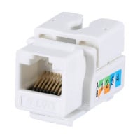 Módulo Jack Rj45 Cat 6 para cable de red UTP