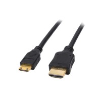 Cable mini HDMI a HDMI Full HD 1.8 mts