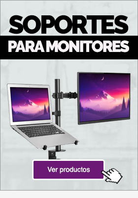 Revisa aquí nuestras bases y soportes para monitores