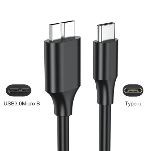 Cable USB C a Micro B disco duro externo Cable USB C a Micro B disco duro externo