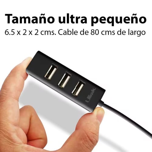 Hub USB 4 Puertos USB 2.0 Ulink Hub USB 4 Puertos USB 2.0 Ulink