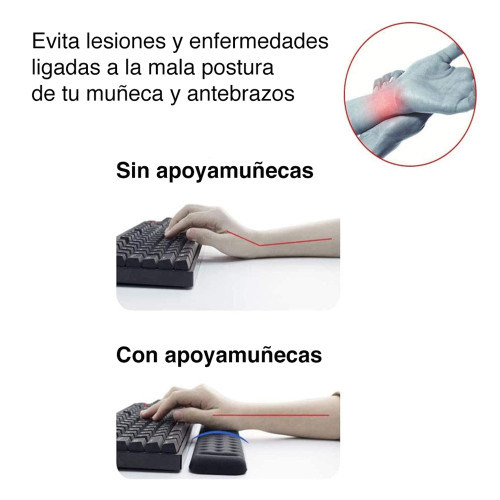 Apoya Muñecas para Teclado Escritorio Newo 	