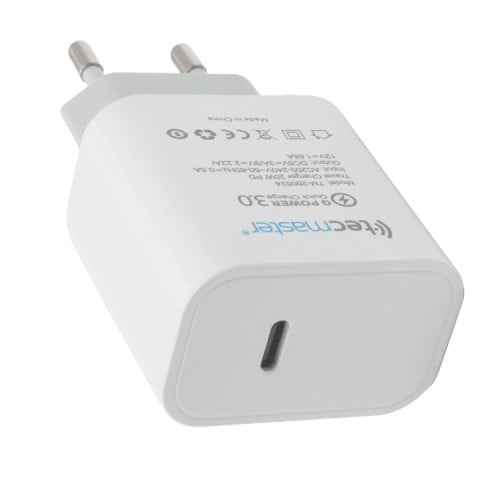 Cargador USB C con cable USB C 20W Certificación SEC Cargador USB C con cable USB C 20W Certificación SEC
