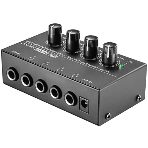 Amplificador audifonos 4 canales HA400 Amplificador audifonos 4 canales HA400