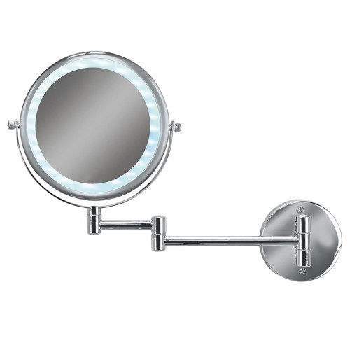 Espejo Led Baño Cosmético con Luz Articulado Abatible