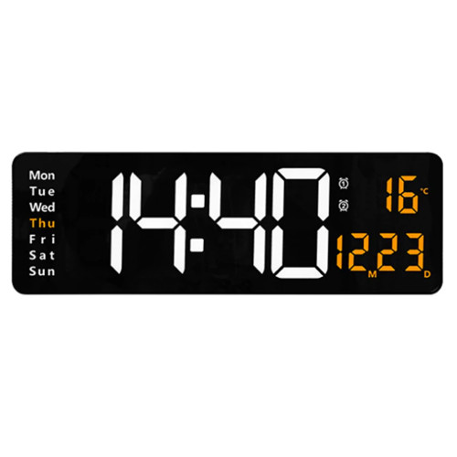 Reloj con fecha de pared clearance