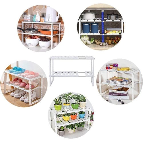 Organizador mueble cocina lavaplatos baño ajustable 