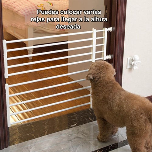 Reja seguridad perros niños retractil largo ajustable
