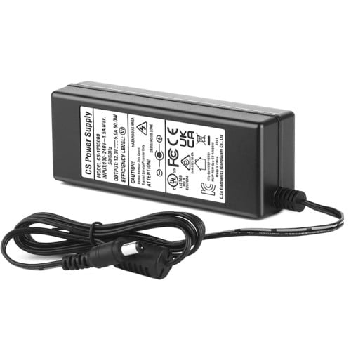 Adaptador de corriente 12V 5A Monitor NVR 5.5 x 2.5mm Adaptador de corriente 12V 5A Monitor NVR 5.5 x 2.5mm