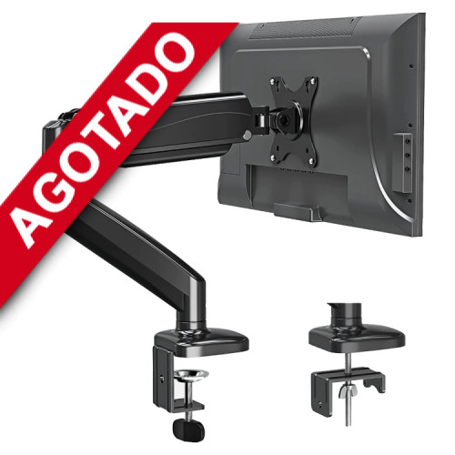 Soporte Monitor Articulado Giratorio Escritorio hasta 32"