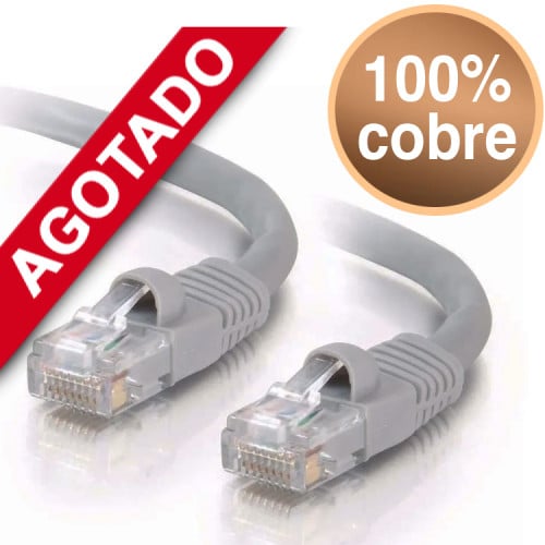 Cable de red 100% cobre 30 metros cat 6 Cable de red 100% cobre 30 metros cat 6