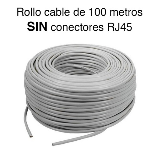 Caja cable de red cat 5e 100 metros Gris
