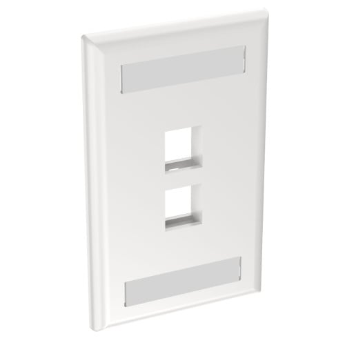 Faceplate Doble Panduit tapa frontal Keystone Faceplate Doble Panduit tapa frontal Keystone