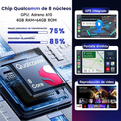  CarlinKit Android 13.0 AIBox para auto con CarPlay Cableado SALDO ***