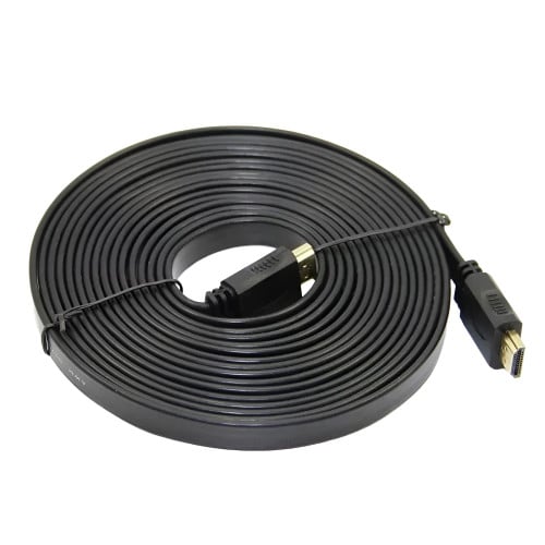 Cable HDMI 15 metros 1.4v plano Full HD 3D 1080p