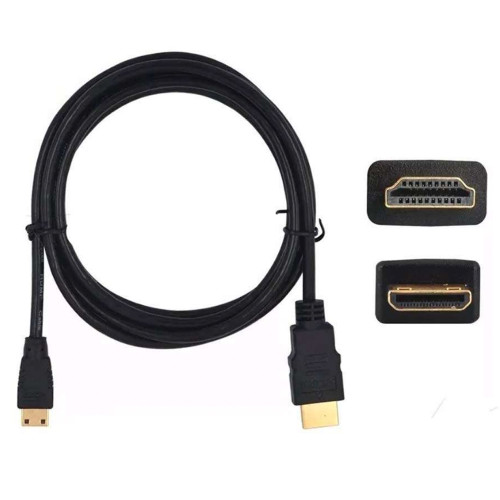 Cable mini HDMI a HDMI Full HD 1.8 mts