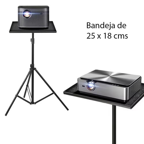 Trípode para proyector altura ajustable hasta 150 cms