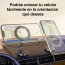 Soporte celular automóvil con imán de aluminio