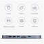 Docking Station USB C Mac Mini cofre SSD Sata 