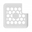 Protector Cargador Macbook Pro 60W silicona blanco