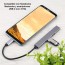 Hub USB C con 3 puertos USB 3.0 y lector SD 