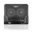 Base ventilador notebook 2 ventiladores ajustable Utek