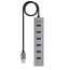 Hub USB 3.0 duplicador 7 puertos energizado Unitek